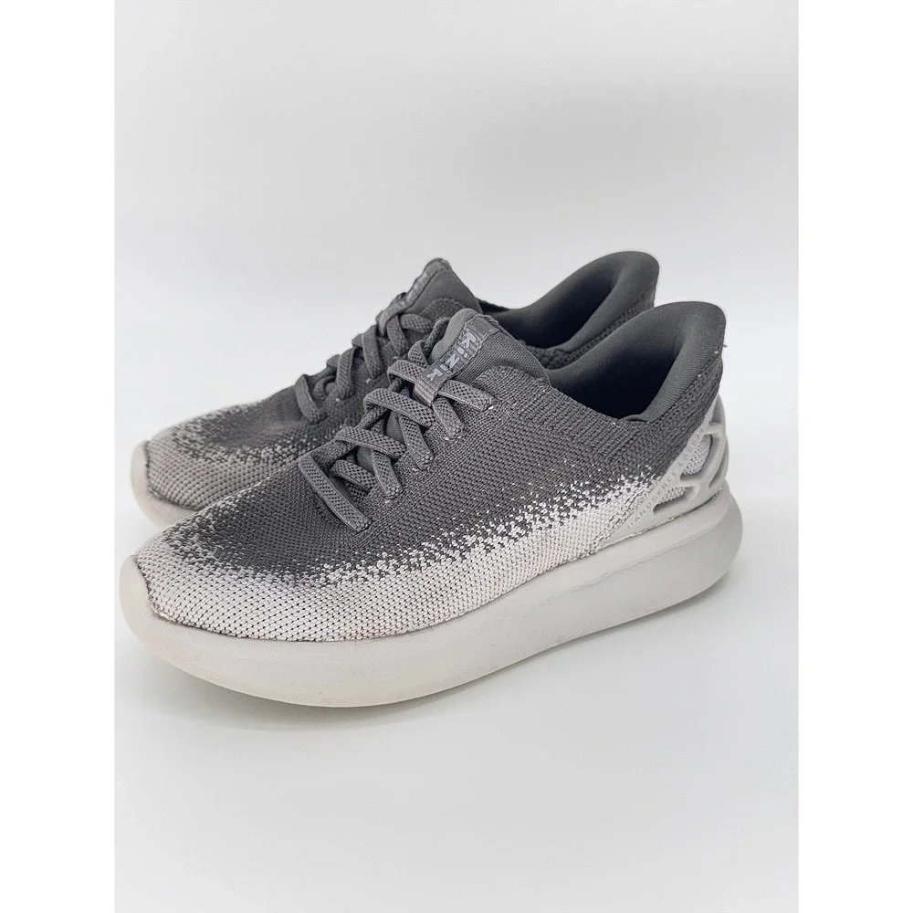 Kizik‎ Hands-free Sneakers Toddler 11C Athens Grey Knit Slip On